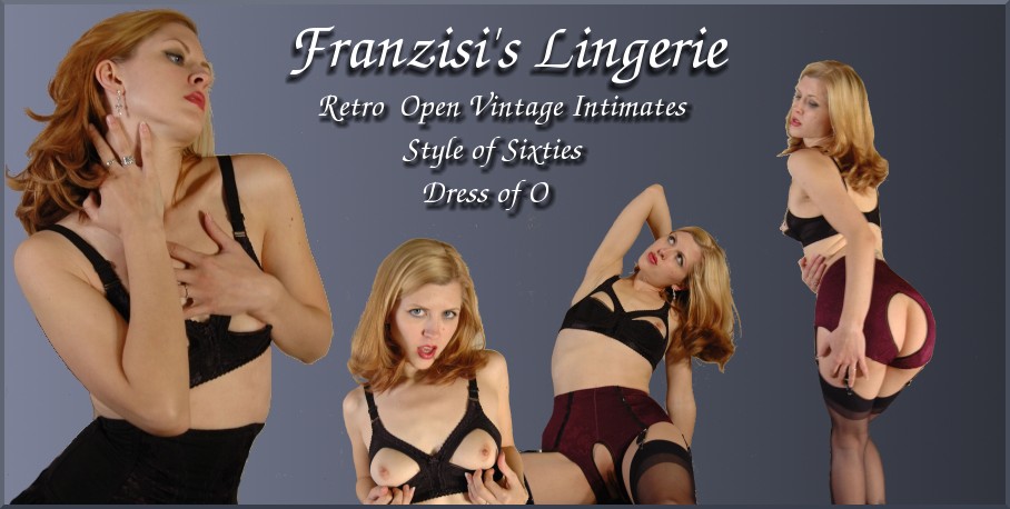 Dress of O, Vintage ouvert Dessous and Lingerie
